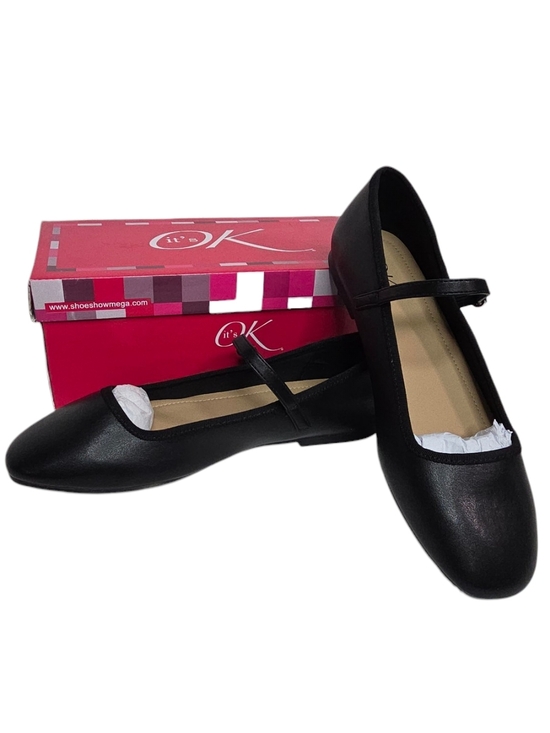 It'S Ok Shoes - Black "Mary Jane" Flats